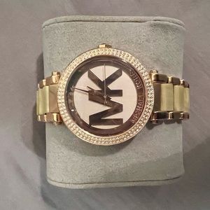 Michael Kors Parker Rose Gold Watch